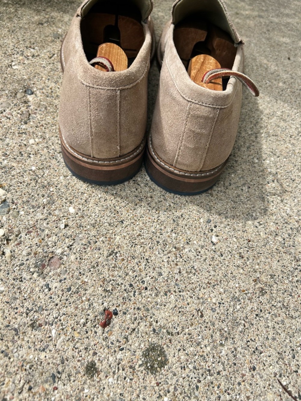 Gordon Rush Tan Suede Venetian Loafers - Picture 4 of 6